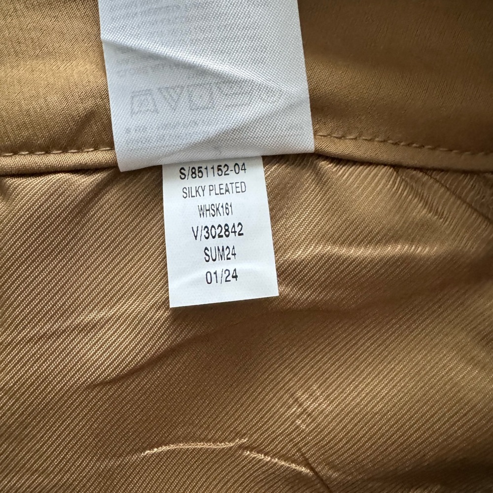 NWOT Banana Republic Tan Wide Leg Pants High-Waisted - Picture 5 of 7